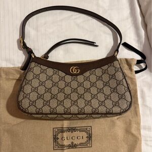 Gucci Ophidia leather Brown handbag